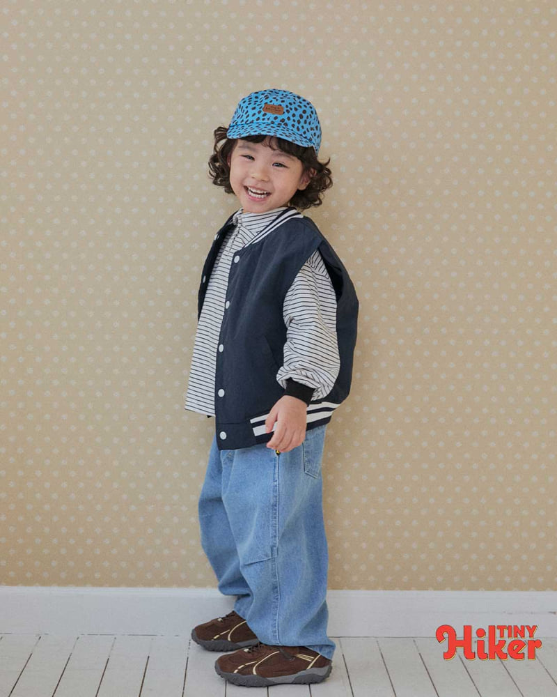 Hiker - Korean Children Fashion - #kidzfashiontrend - Cony Baseball Vest - 10