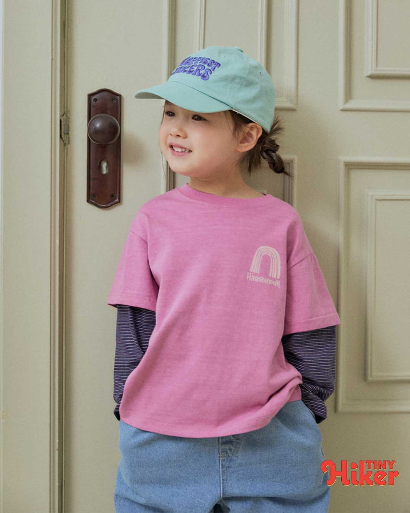 Hiker - Korean Children Fashion - #kidzfashiontrend - Kino Pigment Layered Tee - 8