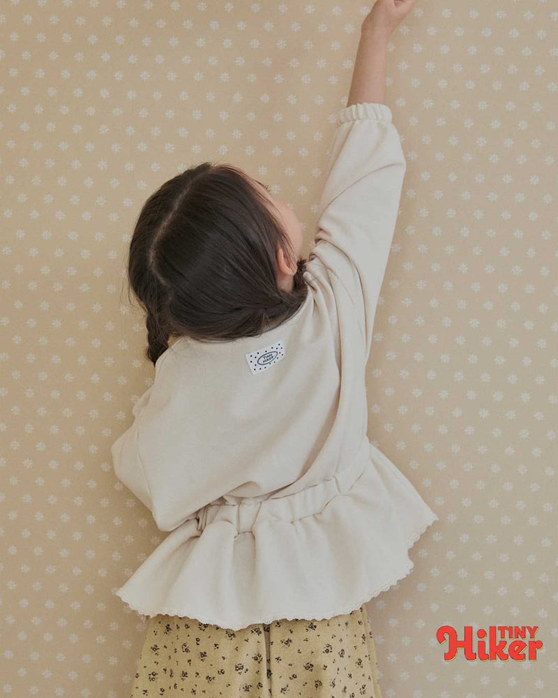 Hiker - Korean Children Fashion - #kidzfashiontrend - Heidi Frill Sweatshirt - 10