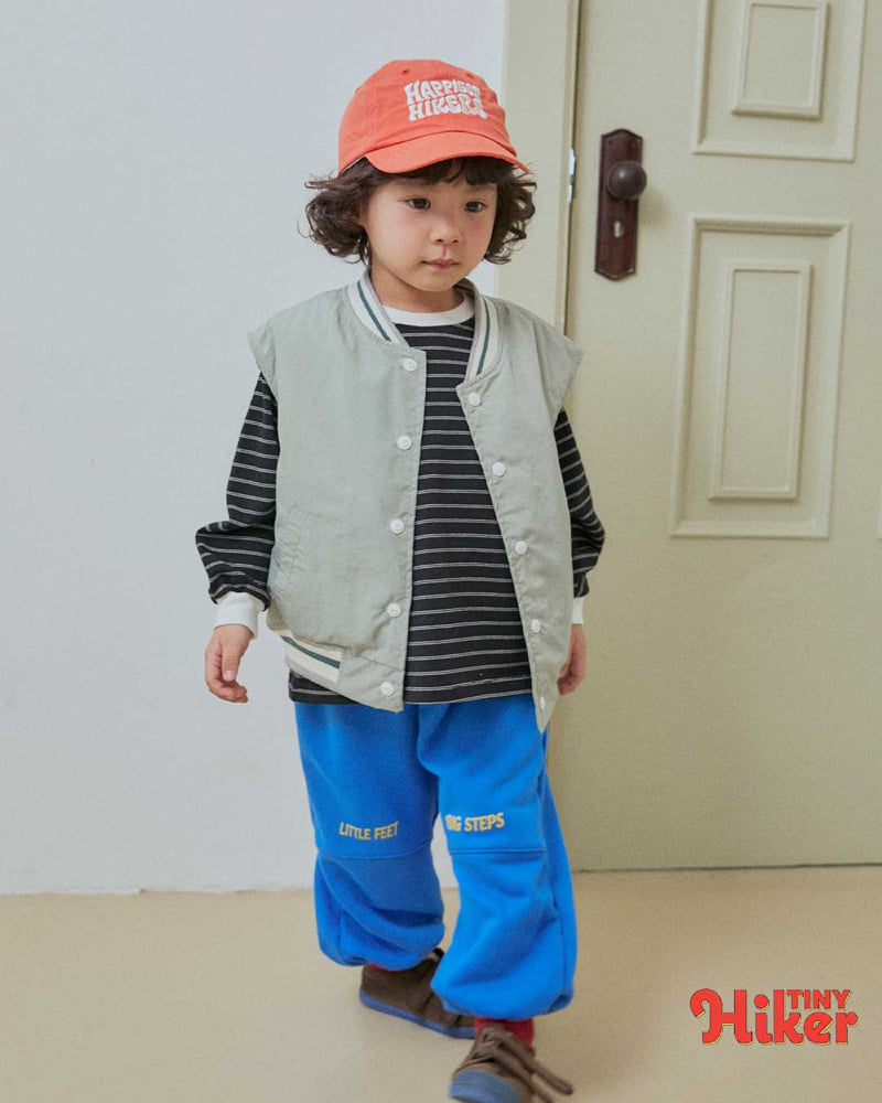 Hiker - Korean Children Fashion - #kidzfashiontrend - Lucas Contrast Stripe Tee - 9