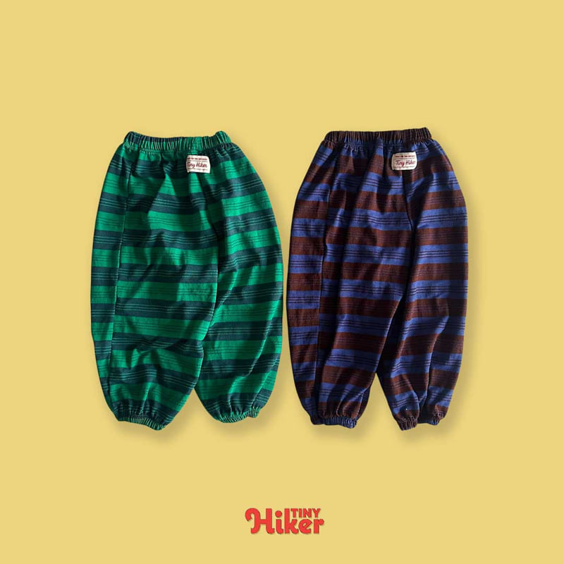 Hiker - Korean Children Fashion - #kidzfashiontrend - Oliver Multi Stripe Jogger Pants - 3