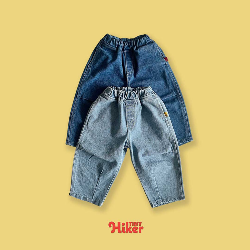 Hiker - Korean Children Fashion - #kidzfashiontrend - Tiny Dot Denim Pants