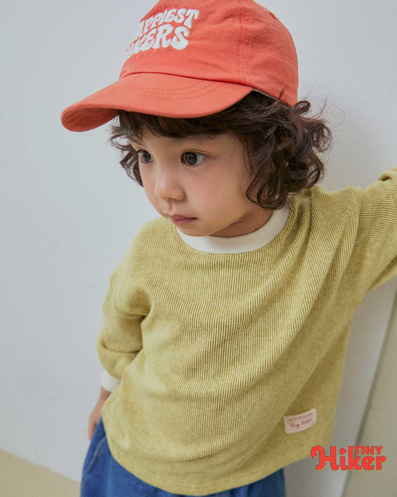 Hiker - Korean Children Fashion - #littlefashionista - Sunny Side Up Stripe Tee - 9