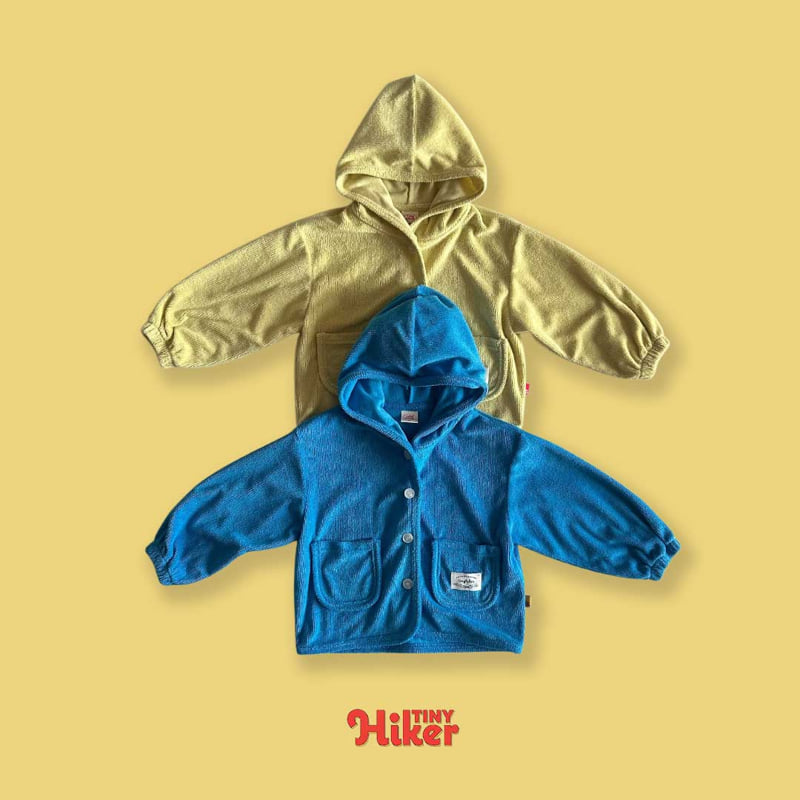Hiker - Korean Children Fashion - #littlefashionista - Mowgli Terry Hooded Cardigan