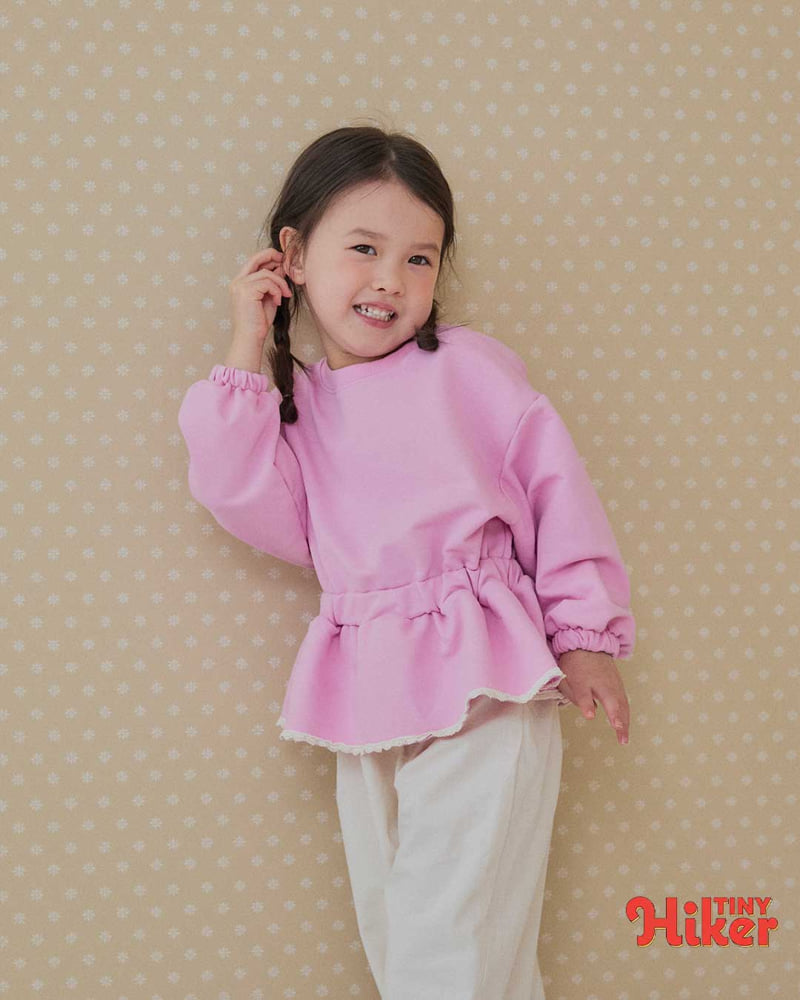 Hiker - Korean Children Fashion - #littlefashionista - Heidi Frill Sweatshirt - 12