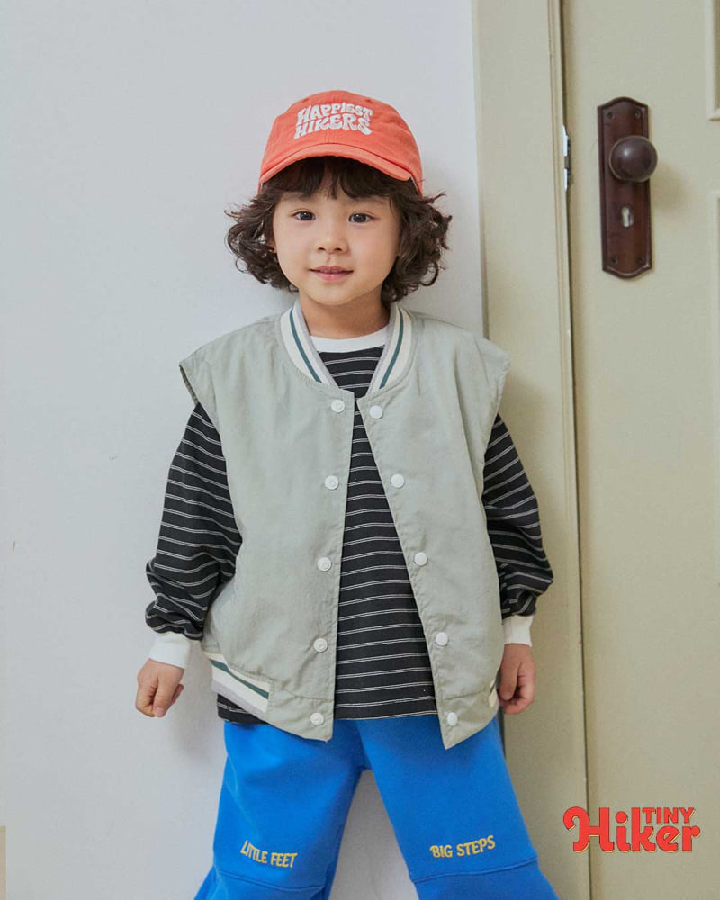 Hiker - Korean Children Fashion - #littlefashionista - Lucas Contrast Stripe Tee - 11