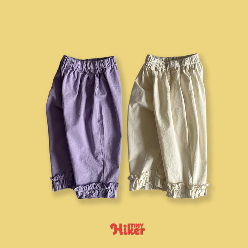 Hiker - Korean Children Fashion - #magicofchildhood - Freesia Frill Pants