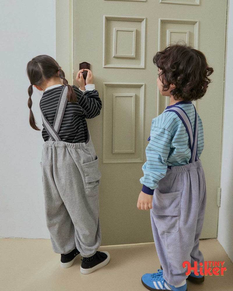 Hiker - Korean Children Fashion - #magicofchildhood - Milo Terry Overalls - 12