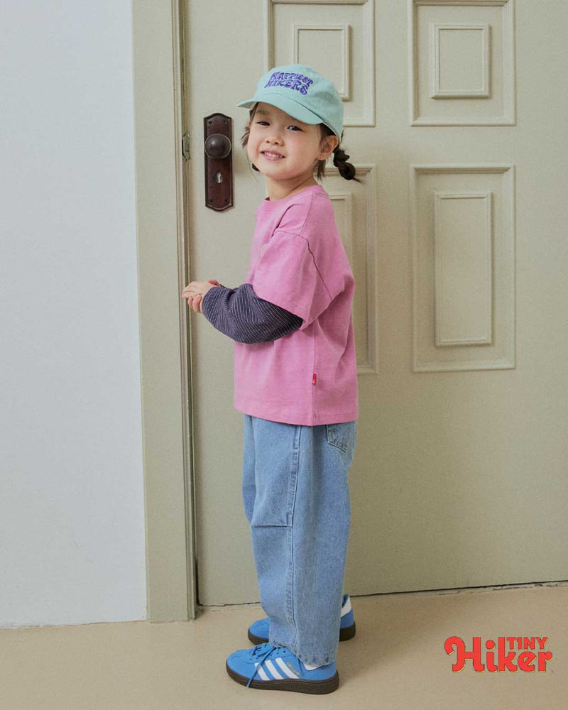 Hiker - Korean Children Fashion - #magicofchildhood - Kino Pigment Layered Tee - 11