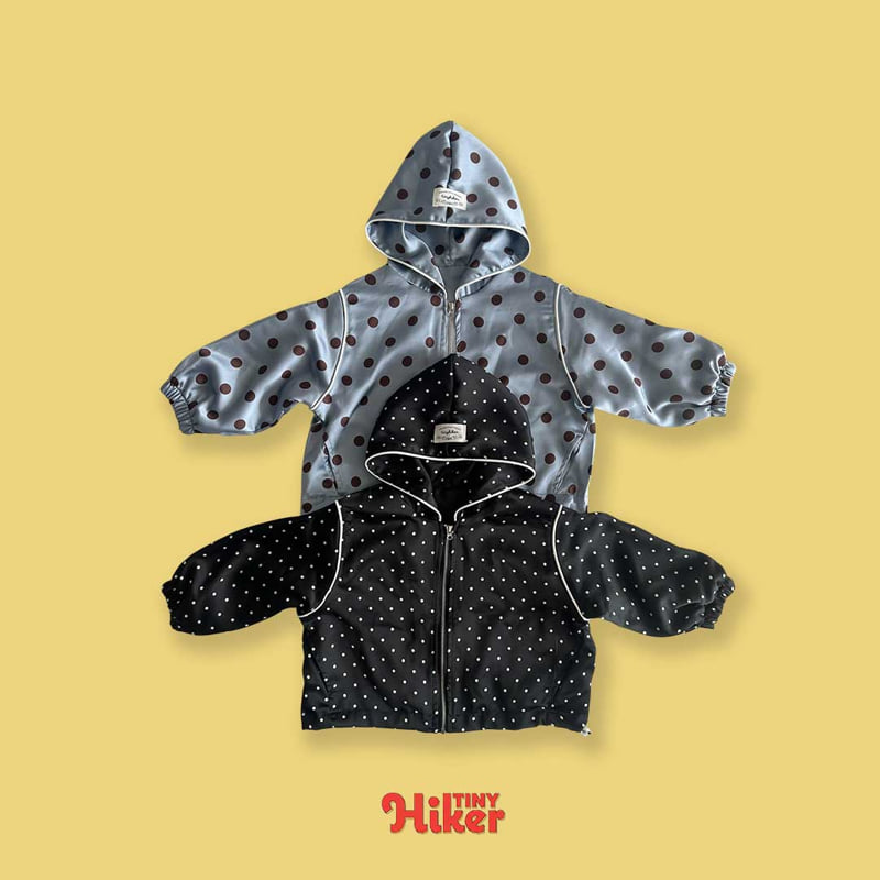 Hiker - Korean Children Fashion - #magicofchildhood - Coco Dot Hooded Jacket
