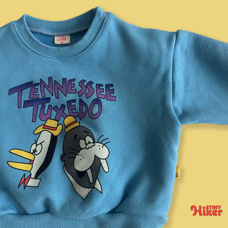Hiker - Korean Children Fashion - #magicofchildhood - Tuxedo Buzz Sweatshirt - 5