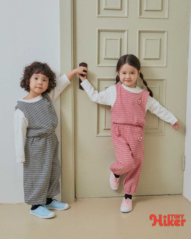 Hiker - Korean Children Fashion - #magicofchildhood - Lollipop Waffle Jogger Pants
