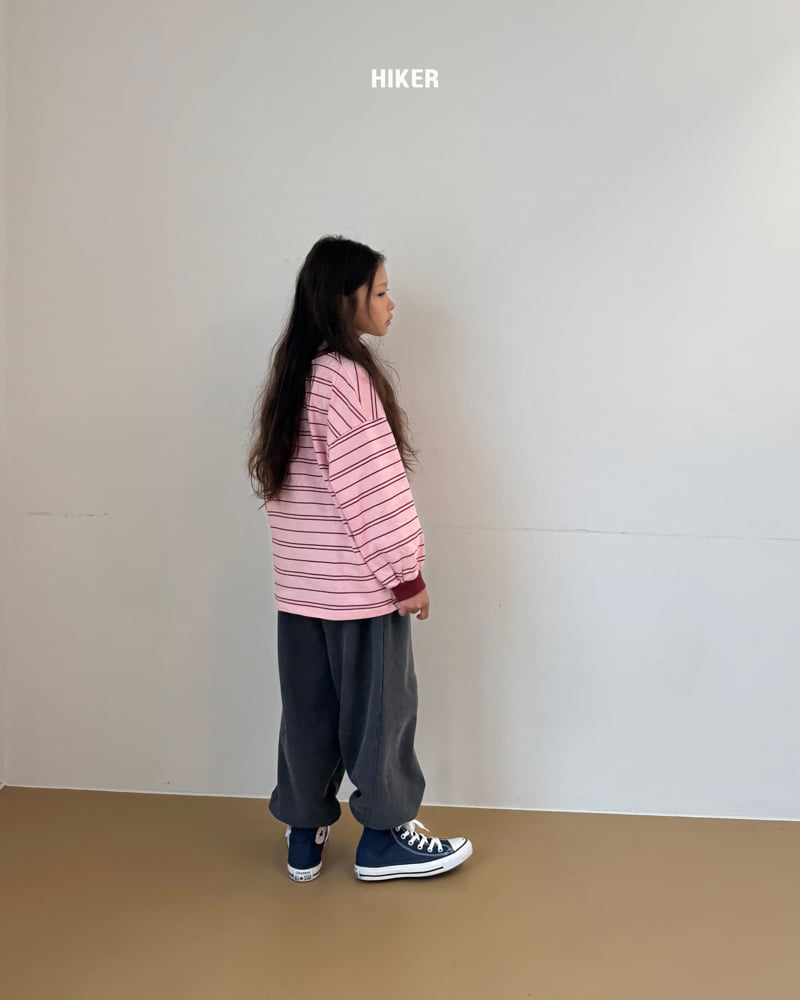 Hiker - Korean Children Fashion - #magicofchildhood - Betty Stripe Tee - 8