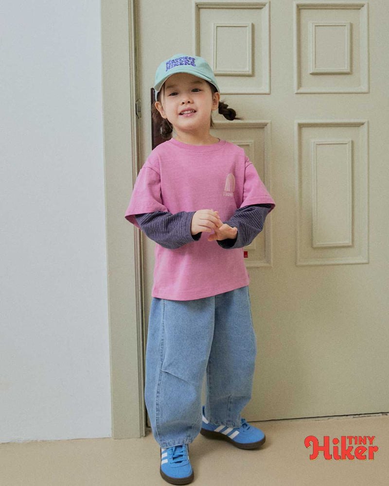 Hiker - Korean Children Fashion - #minifashionista - Kino Pigment Layered Tee - 12