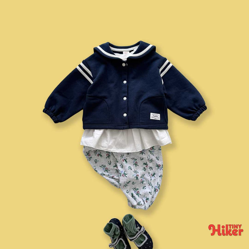 Hiker - Korean Children Fashion - #minifashionista - Notting Hill Garden Terry Sleeveless Tee - 7