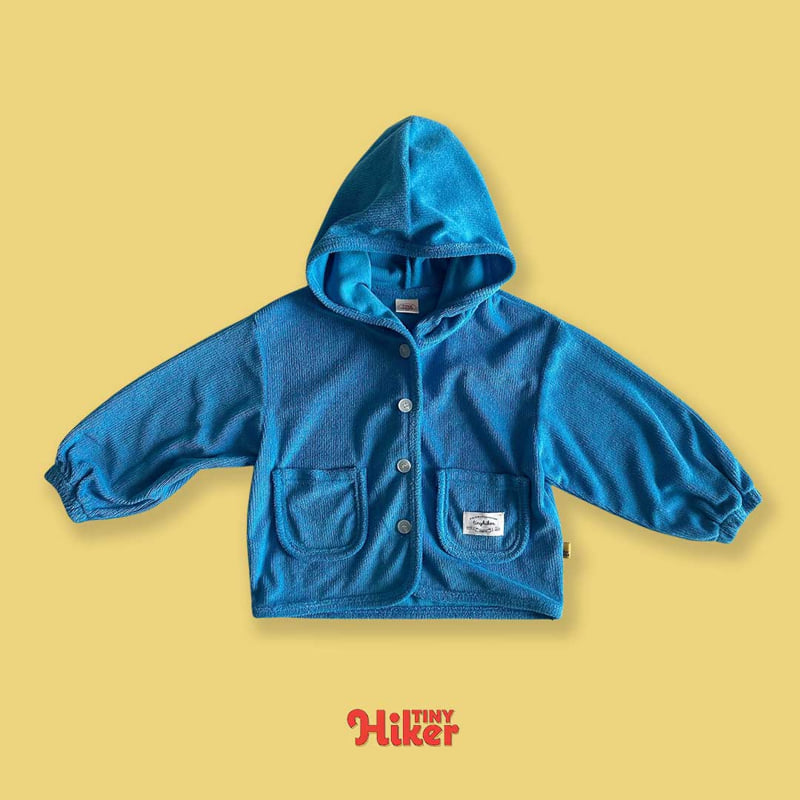 Hiker - Korean Children Fashion - #minifashionista - Mowgli Terry Hooded Cardigan - 3