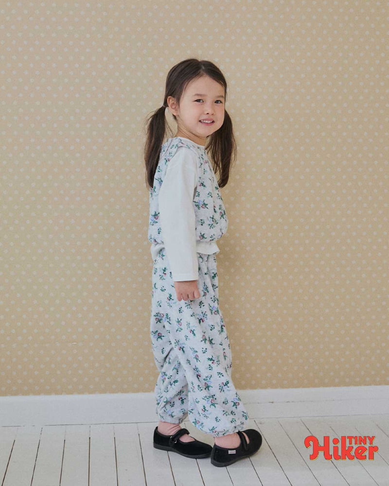 Hiker - Korean Children Fashion - #prettylittlegirls - Notting Hill Garden Terry Sleeveless Tee - 8