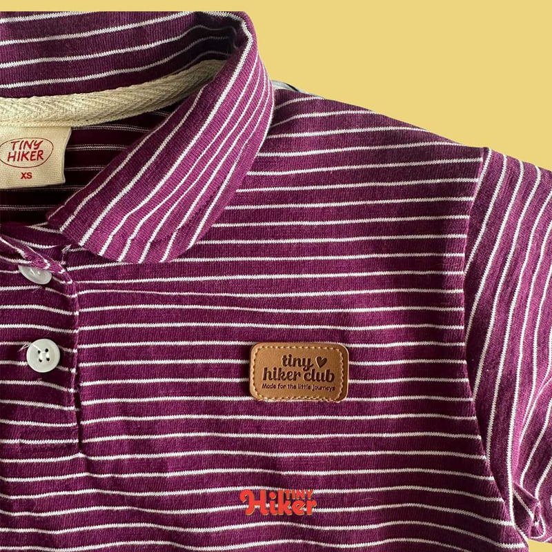Hiker - Korean Children Fashion - #prettylittlegirls - Juno Collar Stripe Tee - 7