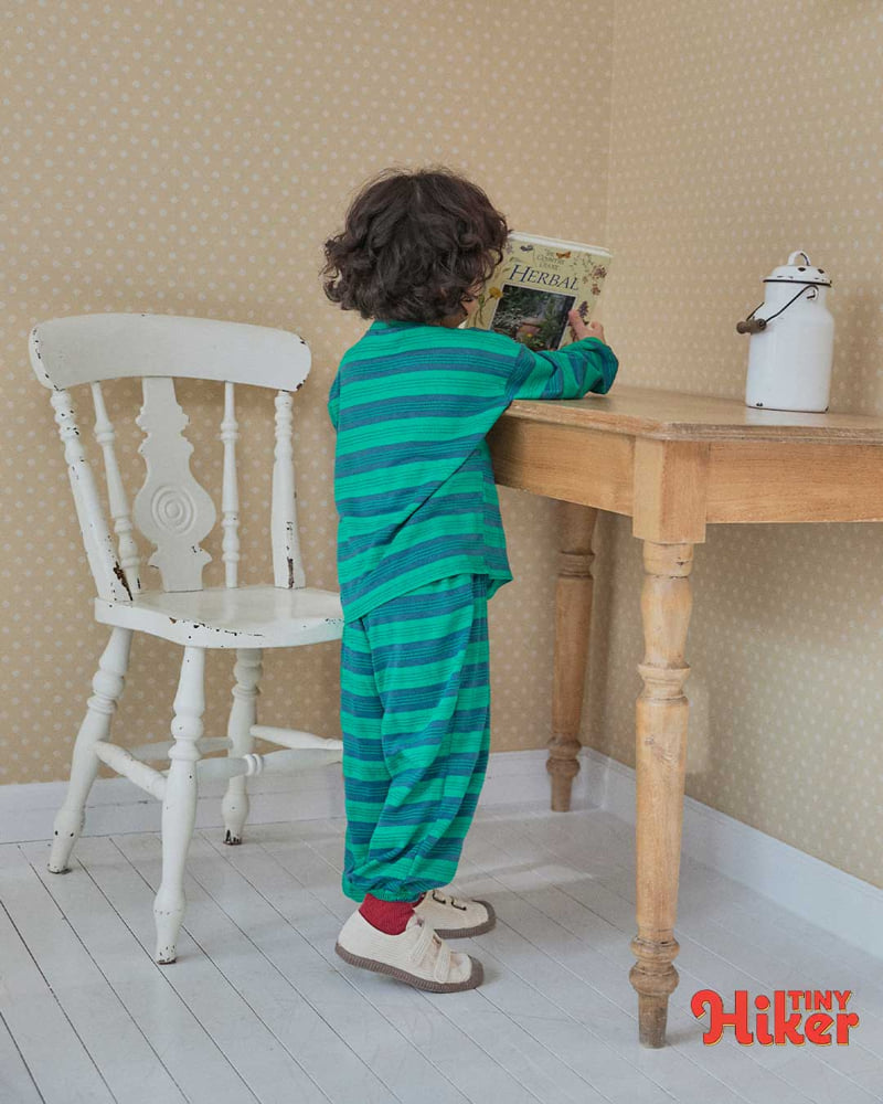 Hiker - Korean Children Fashion - #prettylittlegirls - Oliver Multi Stripe Jogger Pants - 8