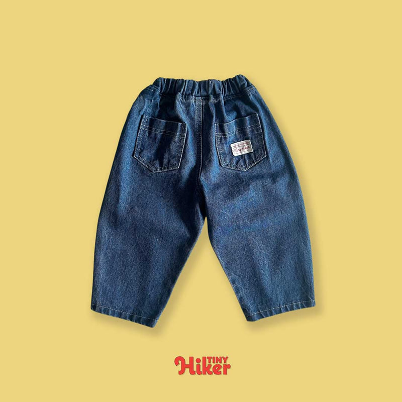 Hiker - Korean Children Fashion - #prettylittlegirls - Tiny Dot Denim Pants - 6