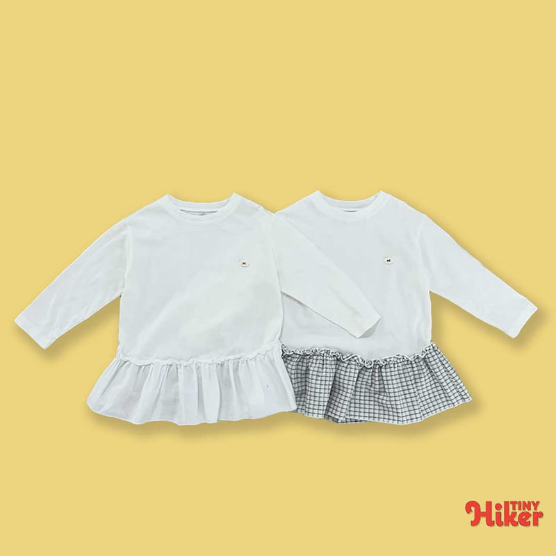 Hiker - Korean Children Fashion - #todddlerfashion - Merry Pink Frill Tee