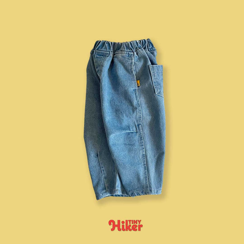 Hiker - Korean Children Fashion - #todddlerfashion - Tiny Dot Denim Pants - 7