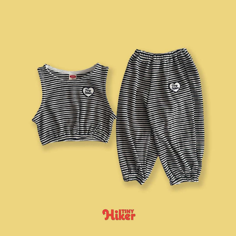 Hiker - Korean Children Fashion - #todddlerfashion - Lollipop Waffle Sleeveless Tee - 3
