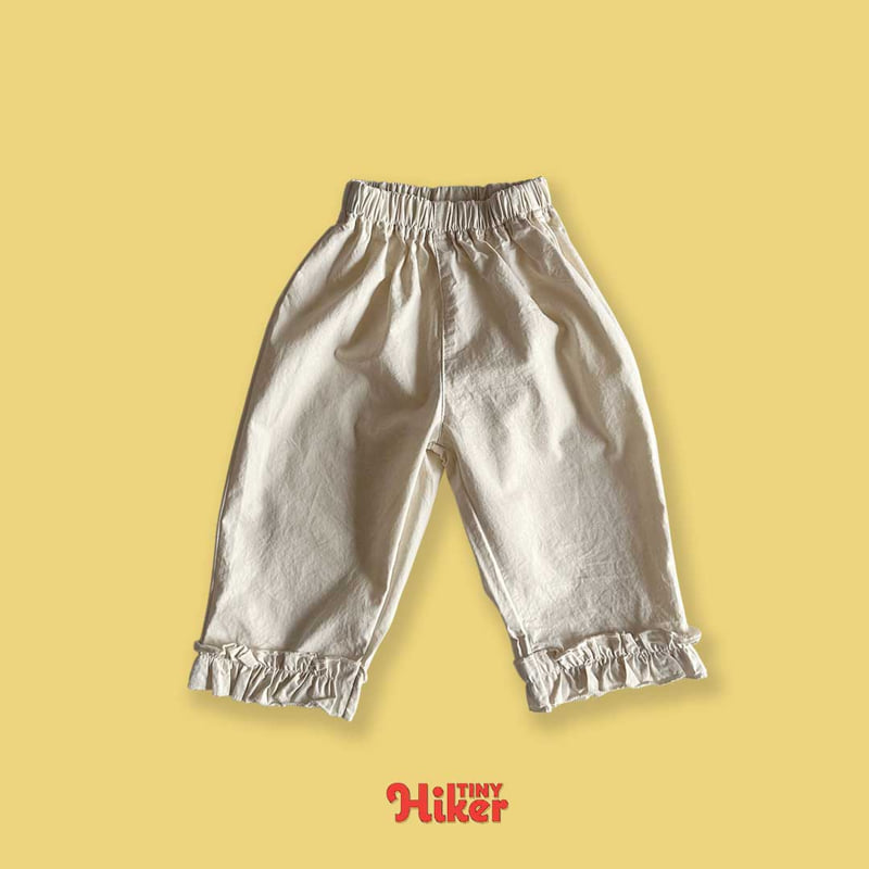Hiker - Korean Children Fashion - #toddlerclothing - Freesia Frill Pants - 5
