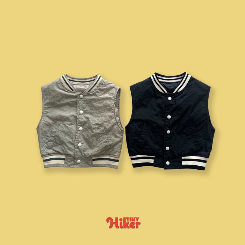 Hiker - Korean Children Fashion - #toddlerclothing - Cony Baseball Vest