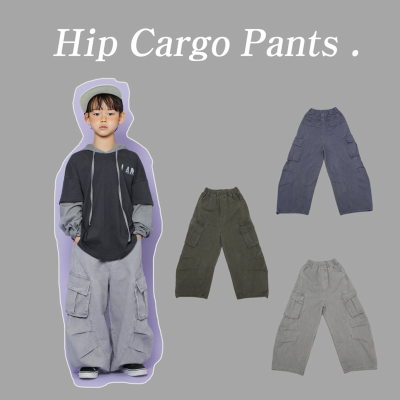 Jenny Basic - Korean Children Fashion - #childofig - Hip Cargo Pants