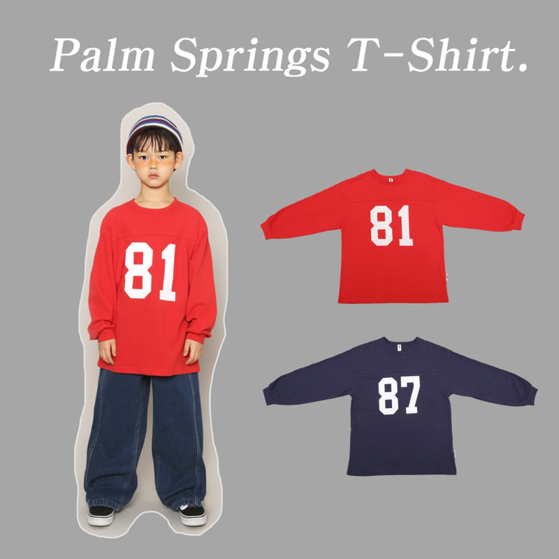 Jenny Basic - Korean Children Fashion - #designkidswear - Palm Spring Tee