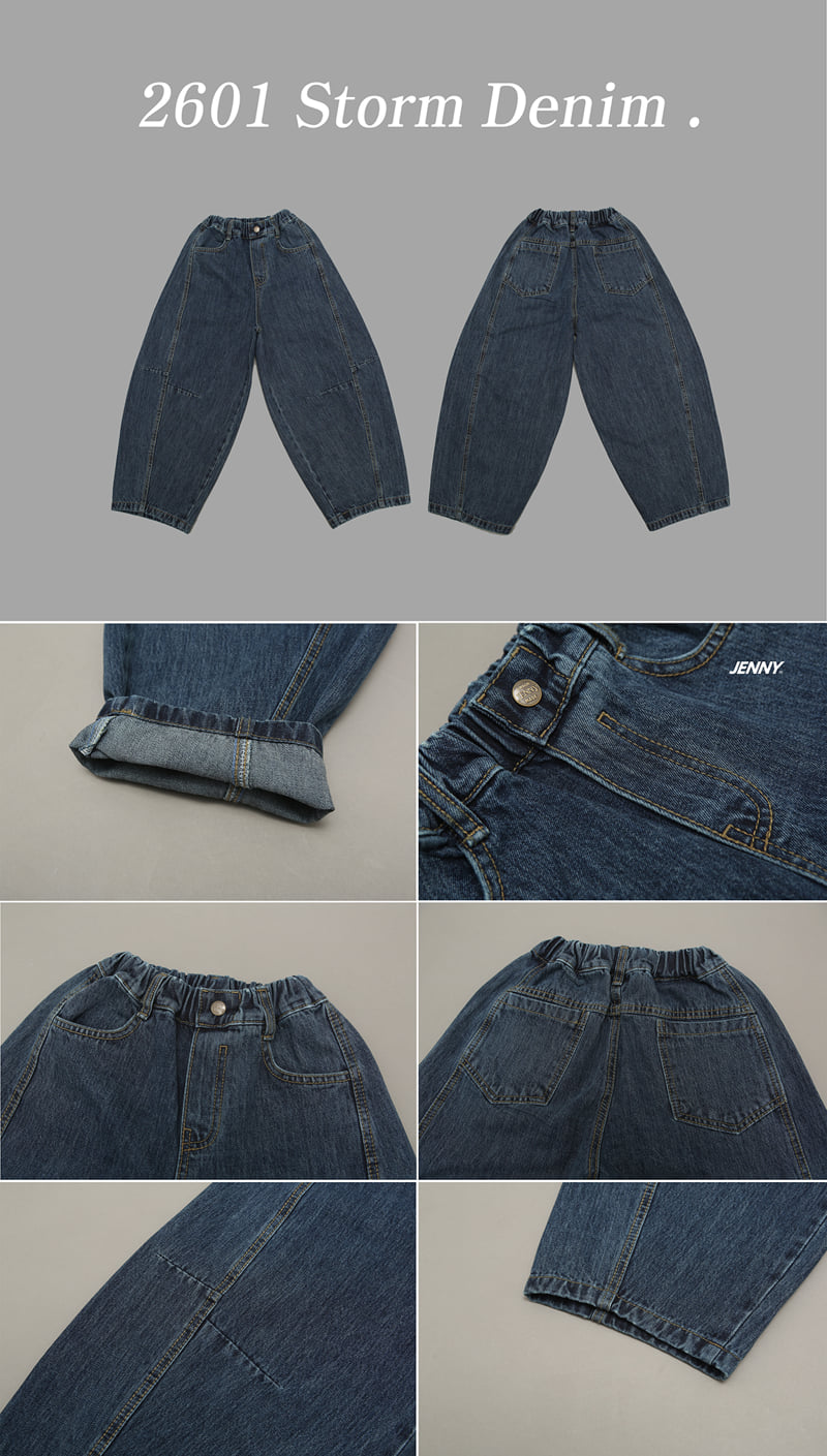 Jenny Basic - Korean Children Fashion - #minifashionista - Storm Denim Pants - 11