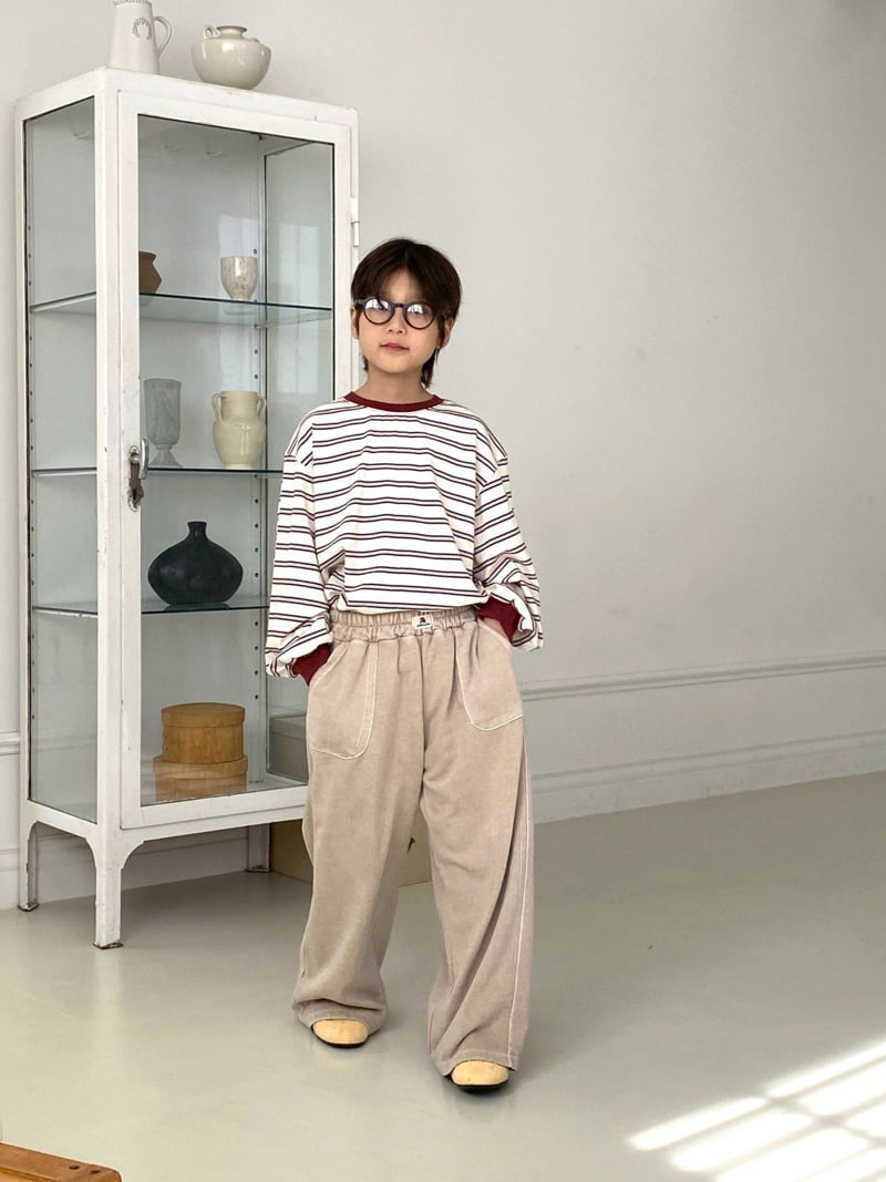 Jermaine - Korean Children Fashion - #Kfashion4kids - Today Latte Tee - 7