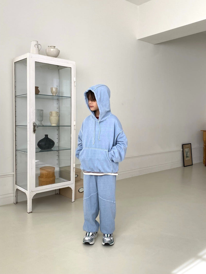 Jermaine - Korean Children Fashion - #Kfashion4kids - Pigment Hoodie - 6