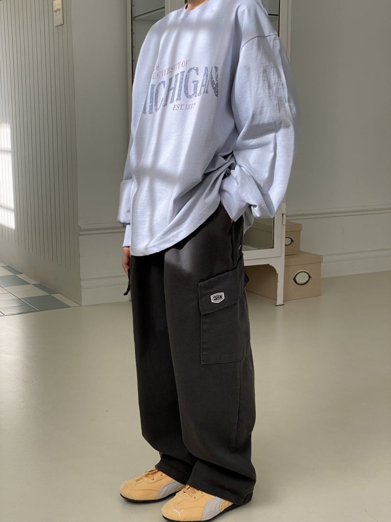 Jermaine - Korean Children Fashion - #childofig - Curved Cargo Pants - 11