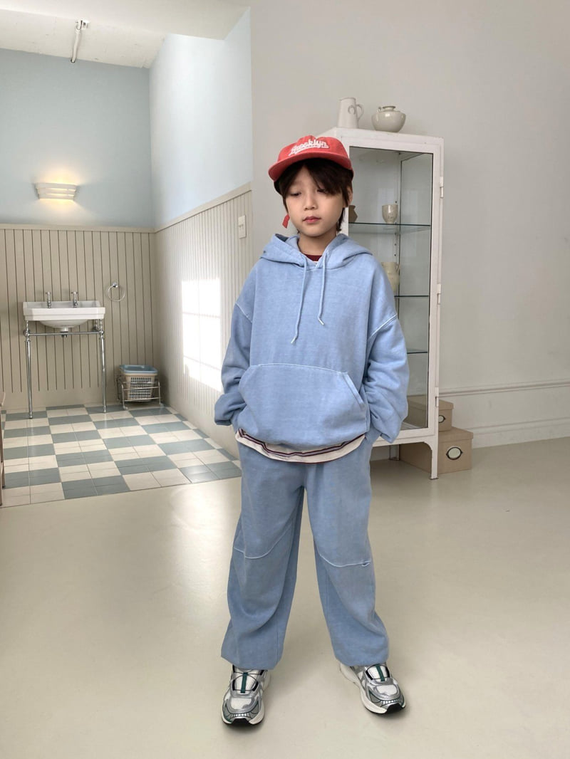 Jermaine - Korean Children Fashion - #childofig - Pigment Panel Jogger Pants - 6