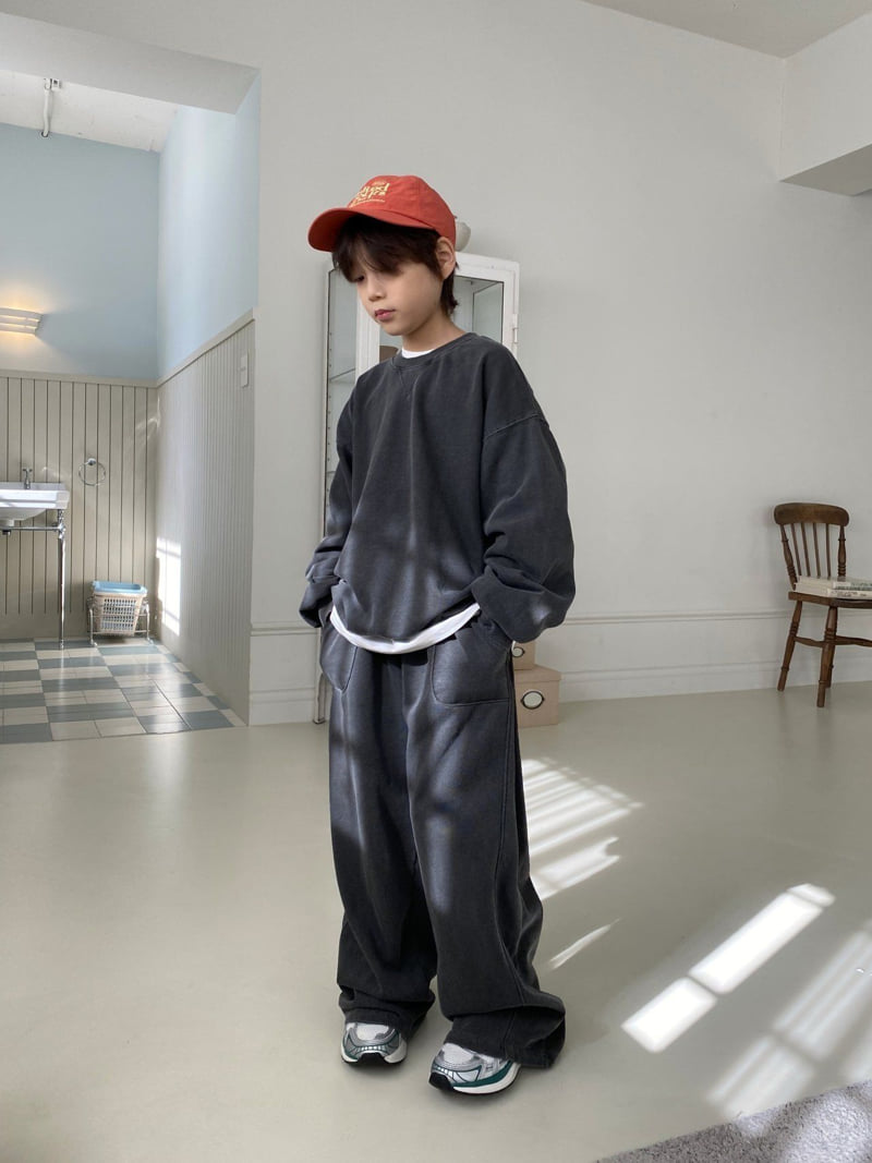 Jermaine - Korean Children Fashion - #childofig - Pigment Curved Pants - 3