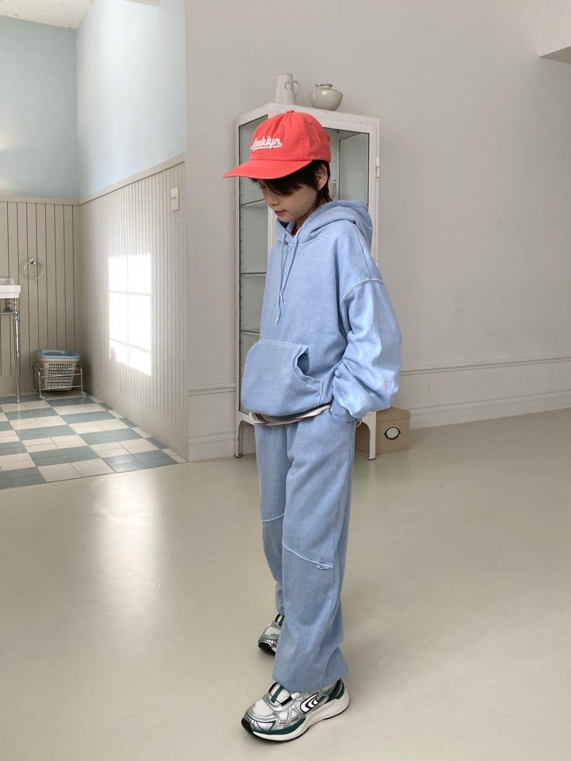 Jermaine - Korean Children Fashion - #childrensboutique - Pigment Panel Jogger Pants - 7