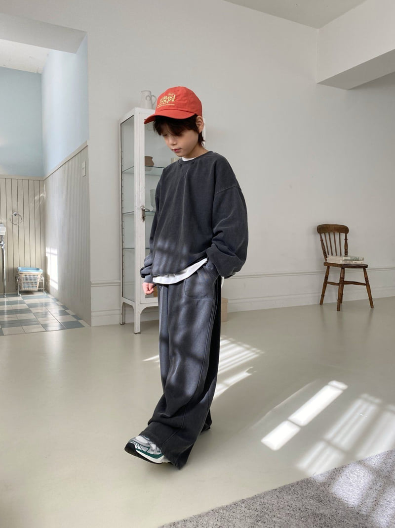 Jermaine - Korean Children Fashion - #childofig - Pigment Curved Pants - 4