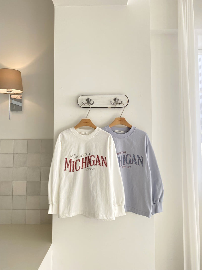 Jermaine - Korean Children Fashion - #childrensboutique - Michigan Single Tee