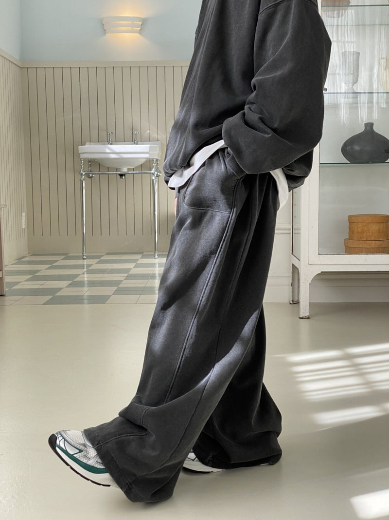 Jermaine - Korean Children Fashion - #designkidswear - Pigment Curved Pants - 5