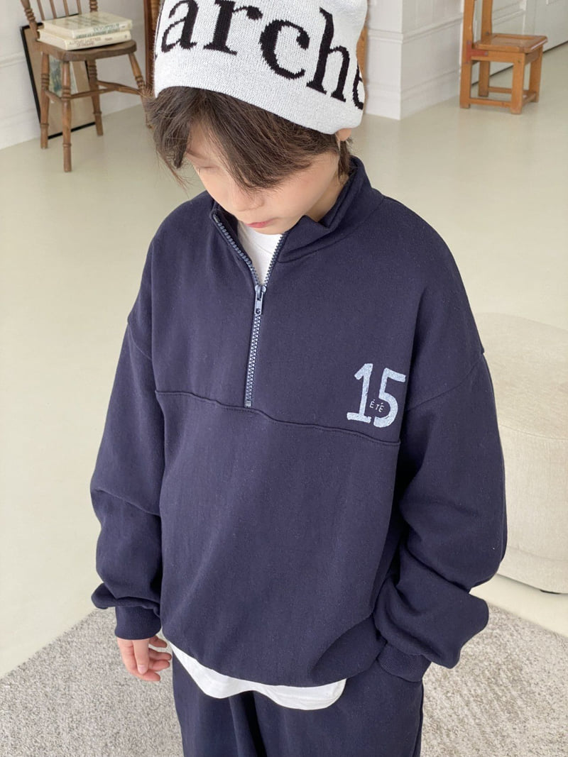 Jermaine - Korean Children Fashion - #childrensboutique - Number Anorak Tee - 4