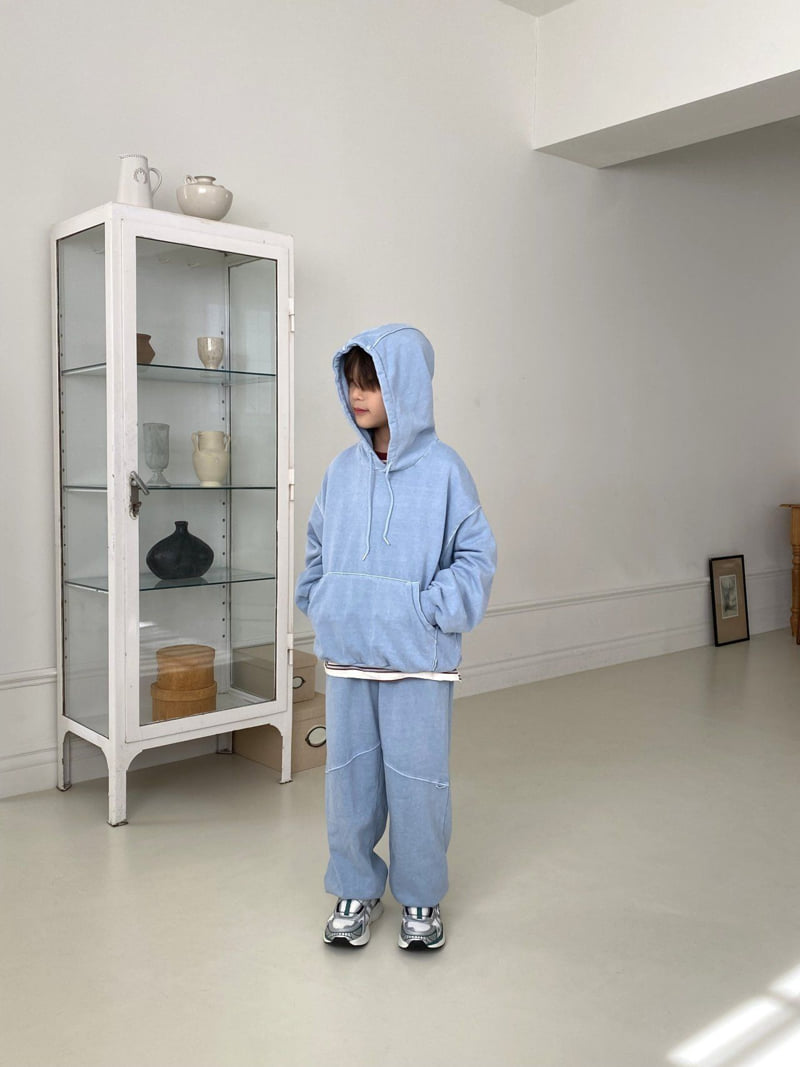 Jermaine - Korean Children Fashion - #discoveringself - Pigment Panel Jogger Pants - 9