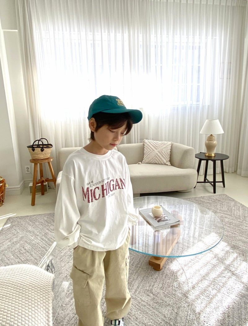 Jermaine - Korean Children Fashion - #discoveringself - Michigan Single Tee - 4
