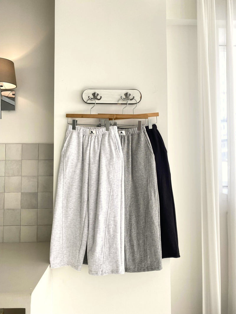 Jermaine - Korean Children Fashion - #fashionkids - Panel Wide Pants