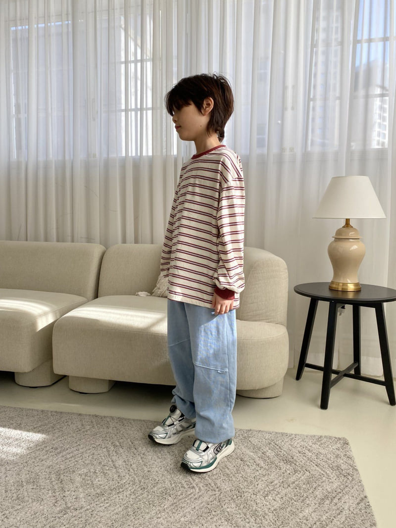 Jermaine - Korean Children Fashion - #kidsshorts - Pigment Panel Jogger Pants - 11