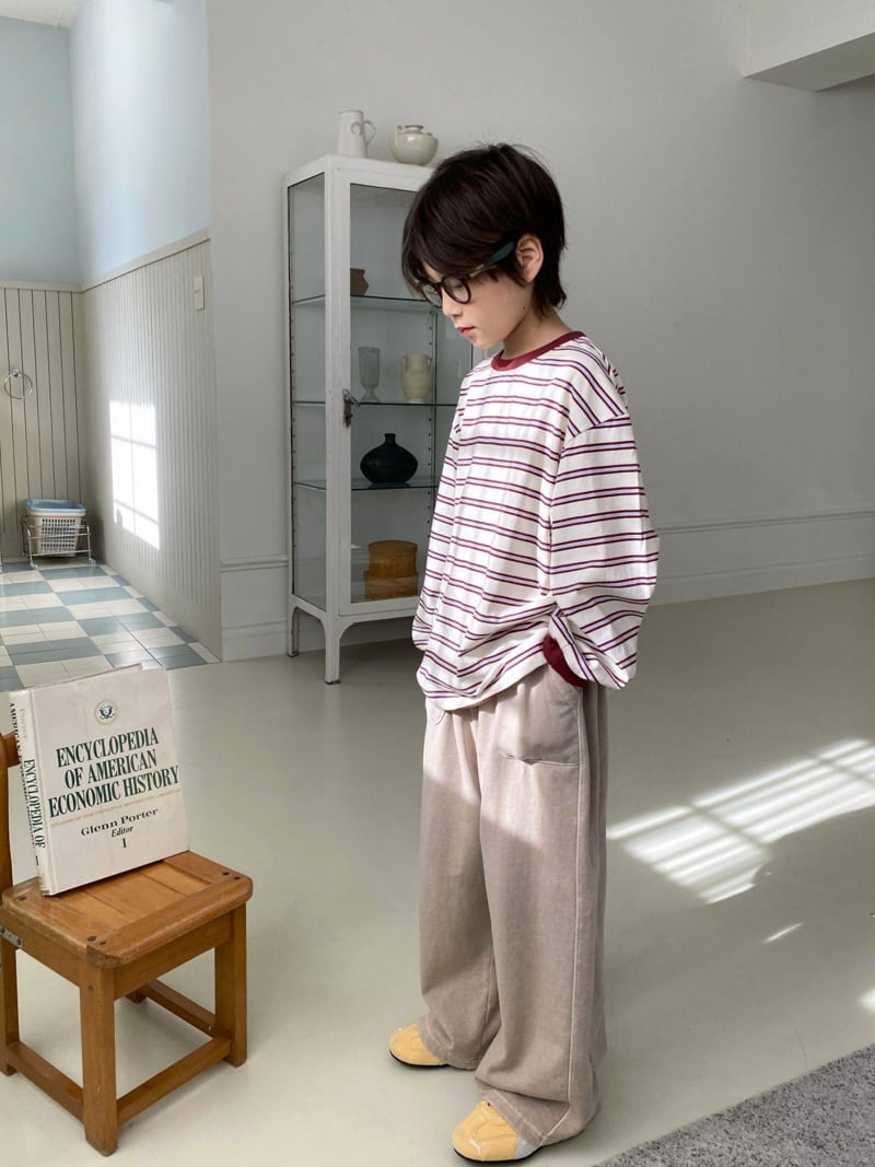 Jermaine - Korean Children Fashion - #fashionkids - Today Latte Tee - 4