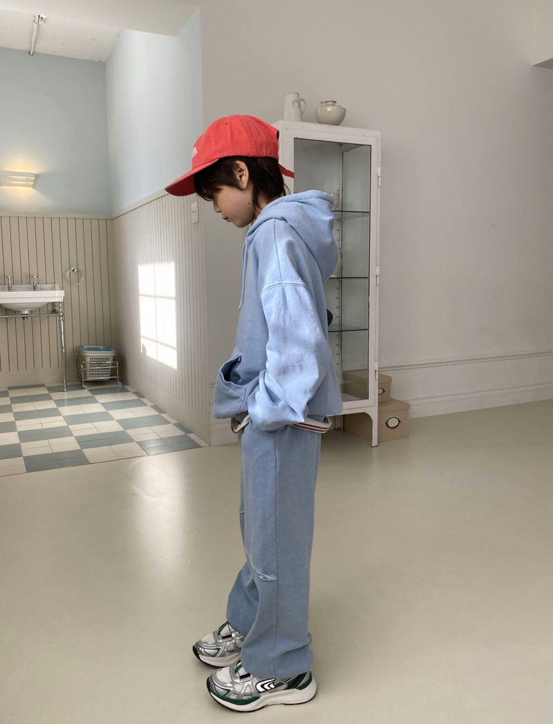 Jermaine - Korean Children Fashion - #kidzfashiontrend - Pigment Hoodie - 5