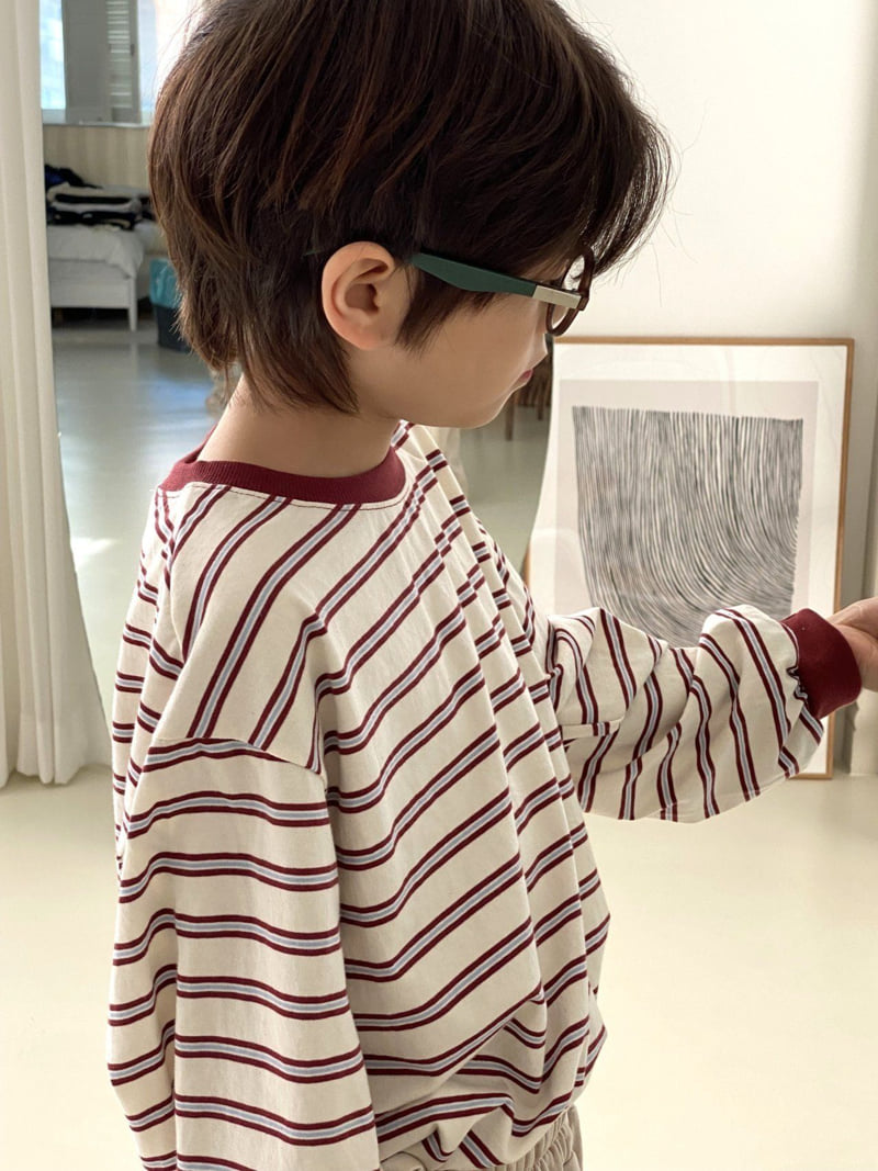Jermaine - Korean Children Fashion - #littlefashionista - Today Latte Tee - 8