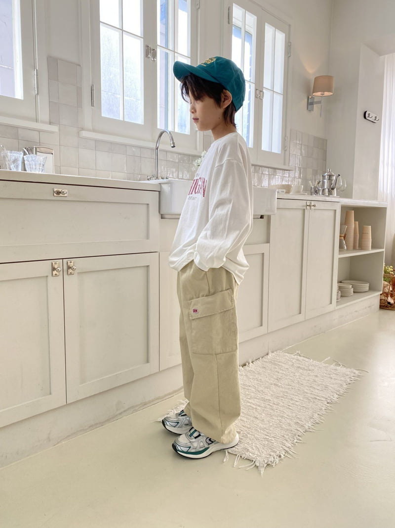 Jermaine - Korean Children Fashion - #magicofchildhood - Curved Cargo Pants - 5
